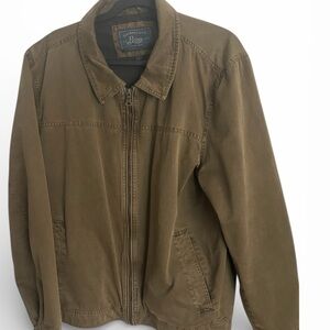 Bass Men's Brown Chore Jacket Size XL